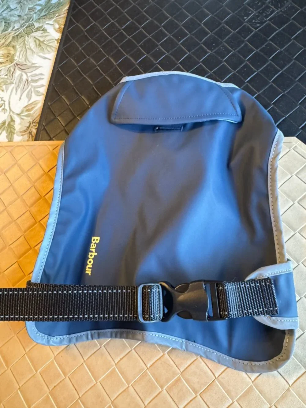 Barbour Evie Waterproof Dog Coat Dark Navy xs